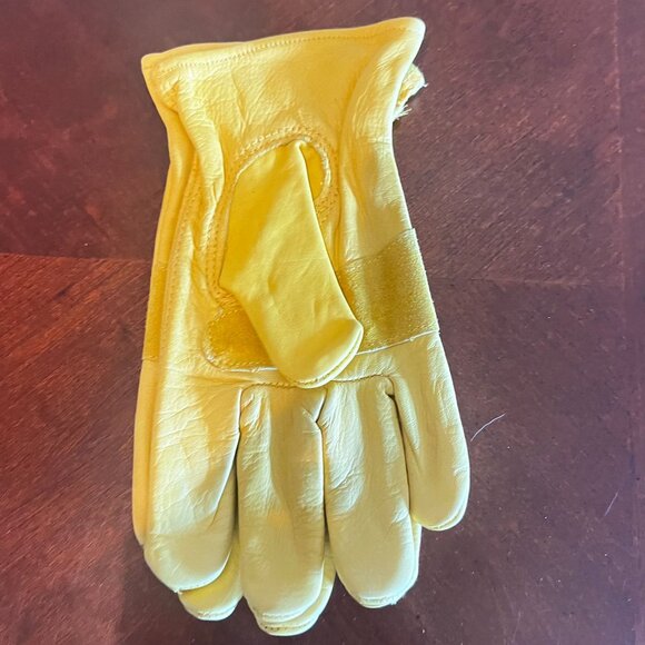 Wells Lamont Leather Gloves Large Premium Cowhide Durable Work Gloves - Picture 3 of 4